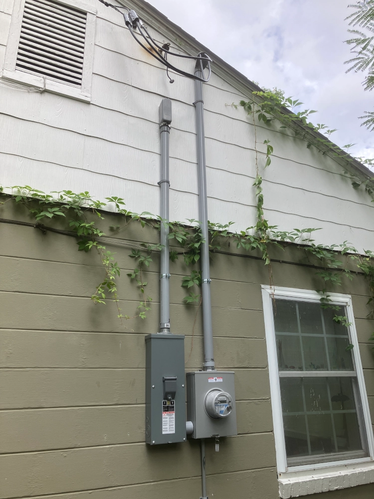 Electrical Service Box Installation